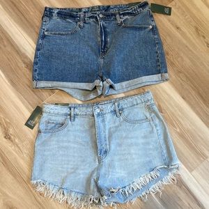 NWT Wild Fable High waist jean shorts